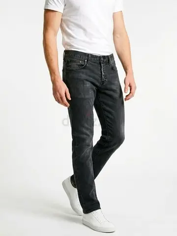 Slim Fit Black Mens Jeans - Size Medium (worn lightly) Preloved