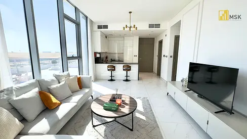 Skyline View | Furnished 1BR Corner Unit