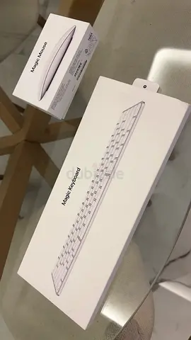 Urgent Sale: Apple Magic Keyboard + Magic Mouse – Like New