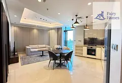 Furnished 1BR | Nobles Tower | Burj &amp; City Views | Pool &amp; Gym Access