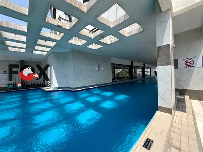 غرفتين وصالة للإيجار السنوي في الراشدية 1 عجمان شهر مجاني جيم مسبح أكوا بارك بسعر 55,000 درهم 6 دفعات تأمين 2000 كاش و3000 شيك