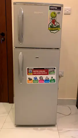 Used double-door refrigerator - good working condition -size 180L(small)