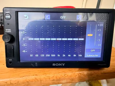 Sony Xav-ax1000 7inch Applecarplay Sterio