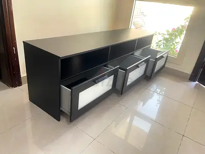 IKEA BRIMNES TV bench - white, 180x41x53 cm