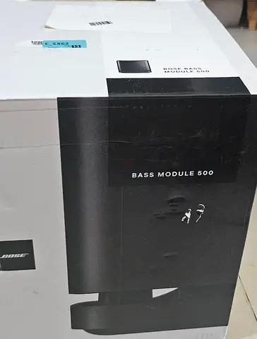 Bose Bass Module 500 - Black Wireless Compact Subwoofer