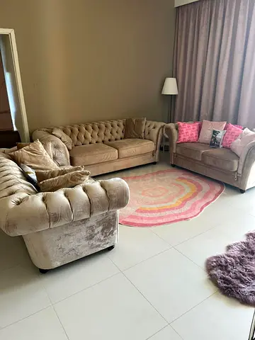 Sofa set, dining set, wardrobes, makeup set