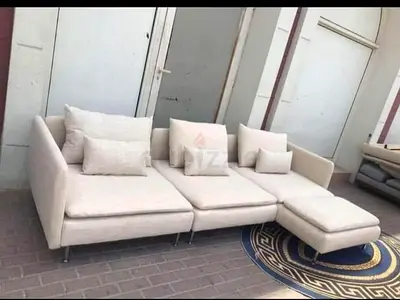 IKEA Soderhamn L Shape Sofa Beige