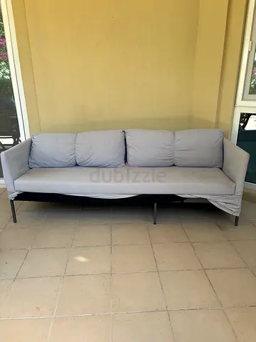 IKEA Light grey 3-seater sofa - used but FREE