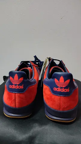 Adidas suede sneakers - red/navy, size available 43 Euro