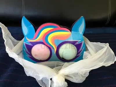 Lush Cosmetics My Little Pony Rainbow Dash Bath Bomb Set
