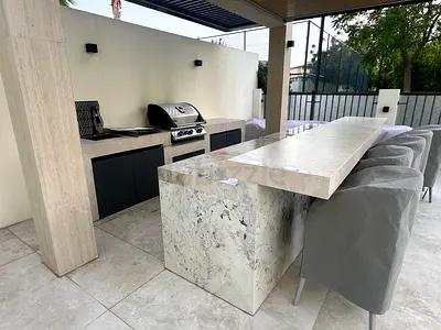 Swimming pool and Landscaping