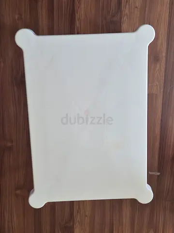 White Plastic Baby Changing Mat/Changing Tray (sturdy)