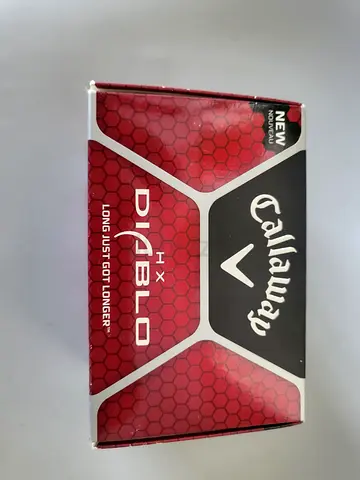 Callaway HX Diablo Golf balls (Pack of 12 balls) - Brand New (unwanted gift)