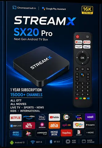 TV Box - 1 Year Subscription