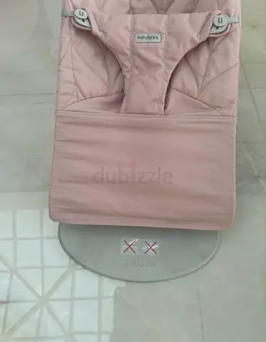 BabyBjörn Bouncer Bliss - Light Pink (Used, Good Condition)