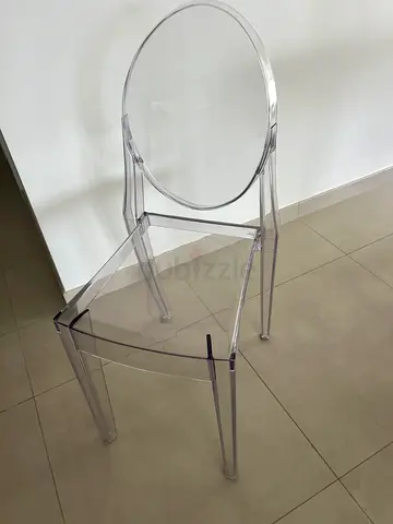 5 single + 6 with arms - can be sold separately -  Transparent Ghost Chair - Acrylic Louis Style