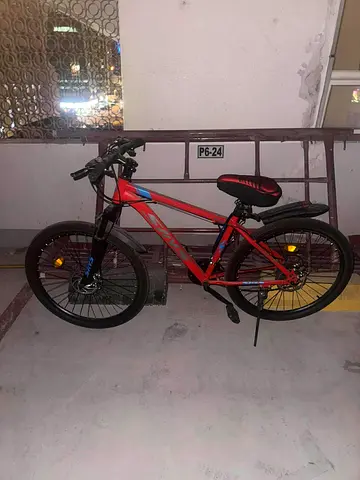 Red Mountain Bike - Good Condition, Ready to Ride