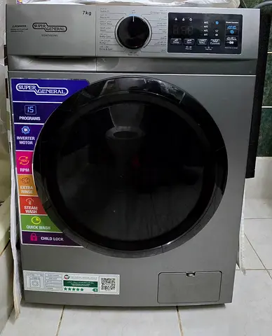 Super General 7kg Front Load Washing Machine - Good Working Condition