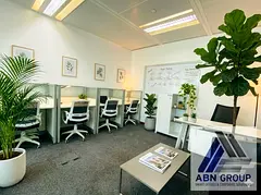 FLEXI DESK | SHARED OFFICES | AED 10,000/- Yearly | Linked with Mall and Metro