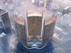 Burj &amp; Canal View | 1BR Apartment | Furnished | Binghatti Skyrise Tower B