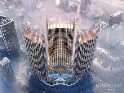 Burj & Canal View | 1BR Apartment | Furnished | Binghatti Skyrise Tower B