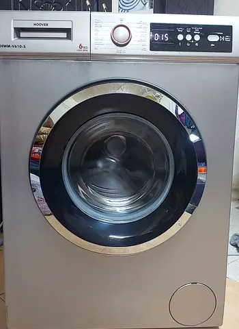 Hoover Front Load Washing Machine 6kg - Silver, Good Working Condition