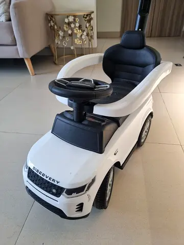 Childrens Push Ride-On Car with Parent Handle — Good Condition