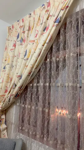 Curtains with inner net