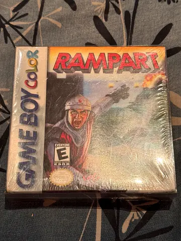 Rampart GBC (Brand New Factory Sealed ) Game Boy Color