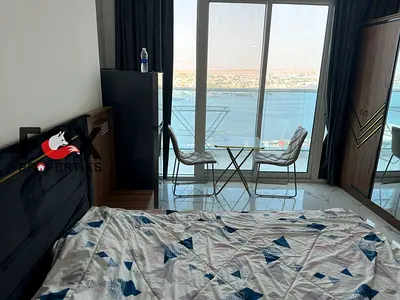 Free parking | Gym | Swimming pool | Sea view | Elegant furniture | Spacious area | Studio | Al Waha Towers | Al Rashidiya 1 | Ajman