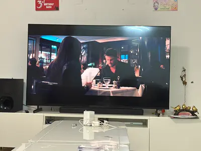 75-inch Sony Ultra 4K Smart LED TV in Good Working Condition (Includes Soundbar)