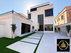 Luxury villa for sale with a large area and high-end finishes, elegant design, spacious living areas