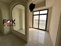 Annual rent apartment in Al Tilla 2, 3 bedrooms, living room, majlis, 3 bathrooms, central AC, pool,