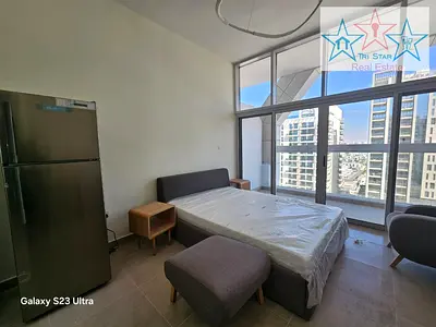 FULLY FURNISHED STUDIO WITH BALCONY CHILLER FREE