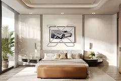 Burj  Canal View | Luxury Apt | Private Pool |