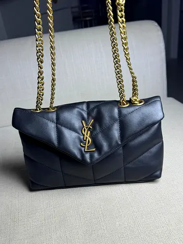 Saint Laurent Toy Puffer bag in quilted lambskin leather