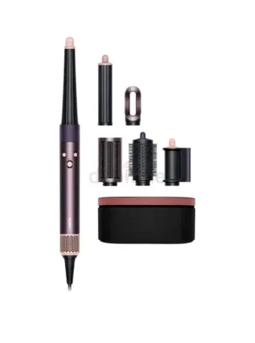 Hair styling multi-tool with attachments (brush, curling barrel, dryer nozzle) - good condition