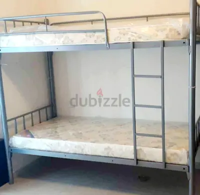 Brand New Bunk Bed Heavy Duty Silver Colour