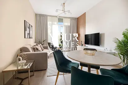 Fully Furnished 1BR | Balcony | Spacious Layout | Bloom Heights JVC