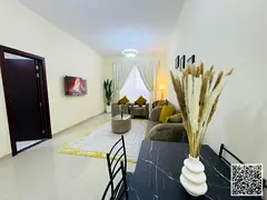 Brand new, fully furnished two-bedroom apartment for monthly rent in Al Nuaimiya 1. Prime location o