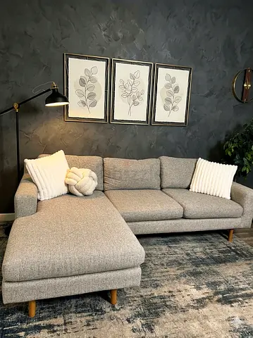 West elm eddy L Shape Sofa