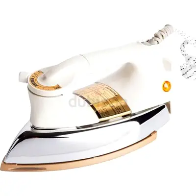 Panasonic  Dry Clothes Iron - White and Gold, Electric