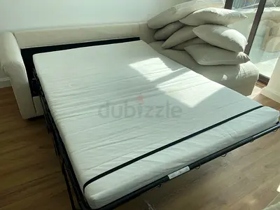 IKEA Gronlid L shape sofa Bed Beige Excellent condition