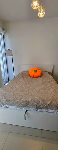 Ikea Hydraulic King size bed with mattress available in perfect condition