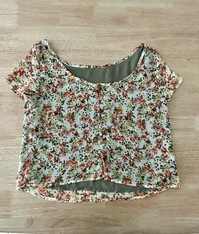 MANGO - Floral Summer Top