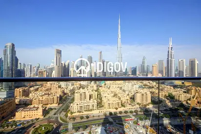 Burj View | 3 Bedroom plus Maids | Furnished