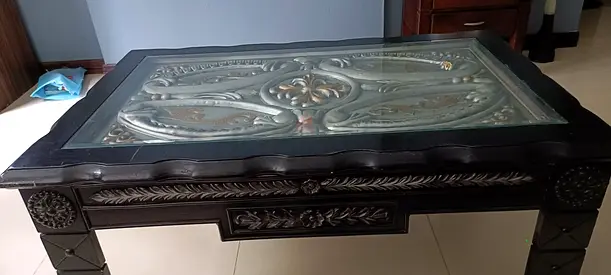 Vintage glass table for urgent sale!