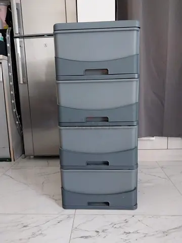 High Quality Cosmoplast 4 Drawer Storage Unit