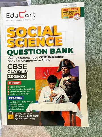 CBSE Class 10 SST guide books in excellent condition