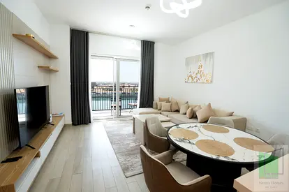 Waterfront Furnished 2BR|Balcony +Sea View | YAS